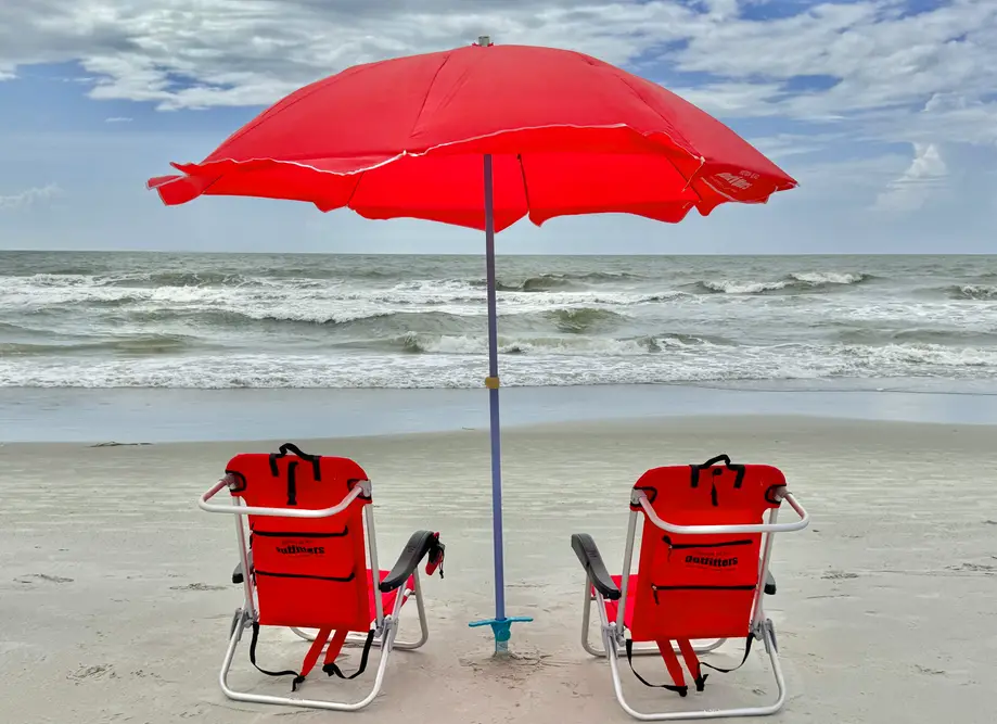One Week 2 Chairs and 1 Umbrella Package