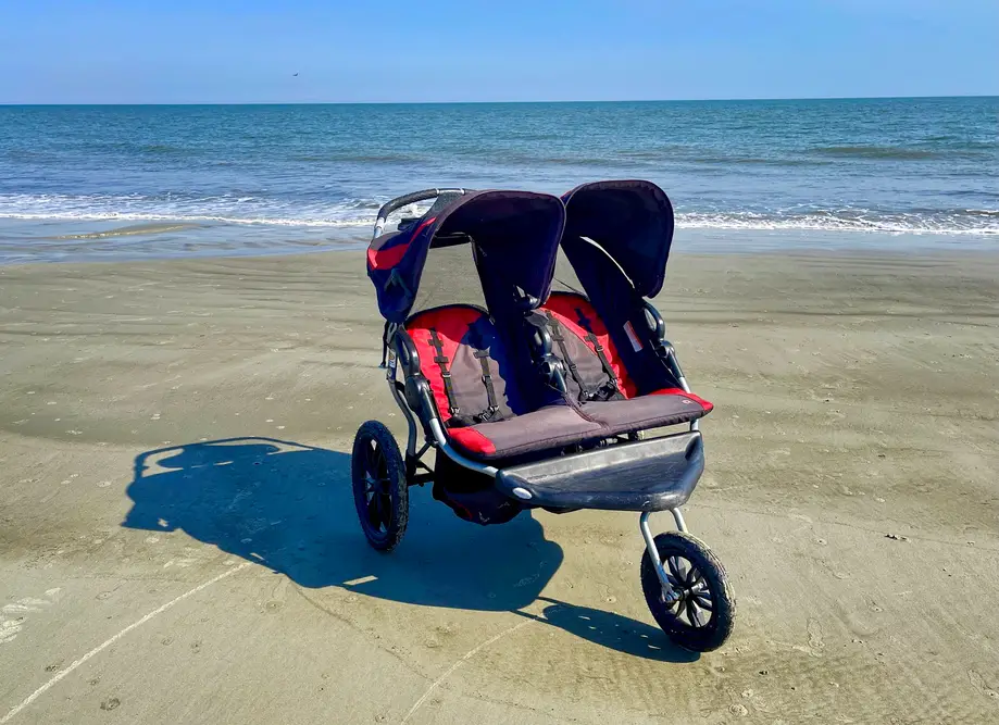 One Day Double Jogging Stroller