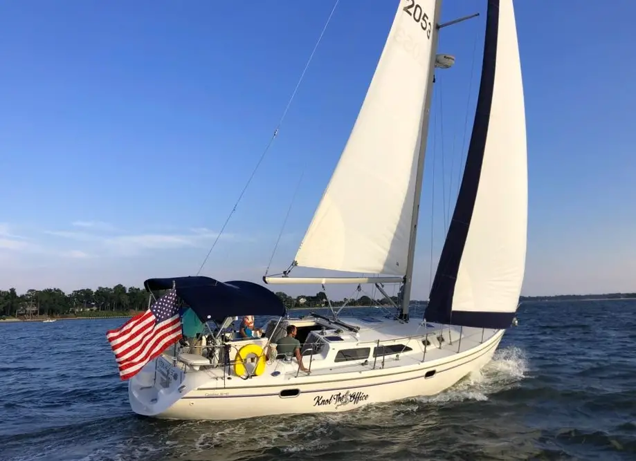 Afternoon Half Day Sail Trip On Knot The Office Sailboat