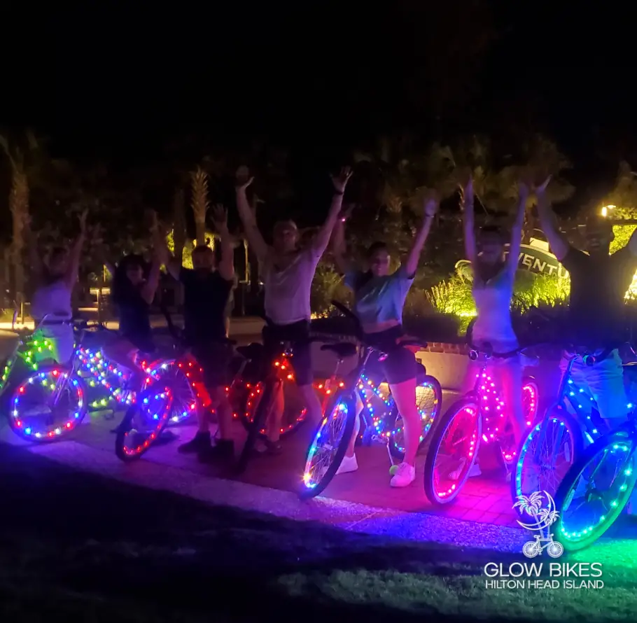Night Life Glow Bike Tour