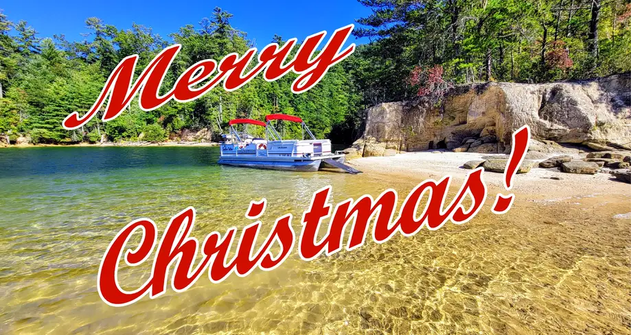 3 Hour Private Christmas Week Jocassee Boat Tour