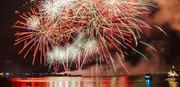 Tuesday night Firework Sailings