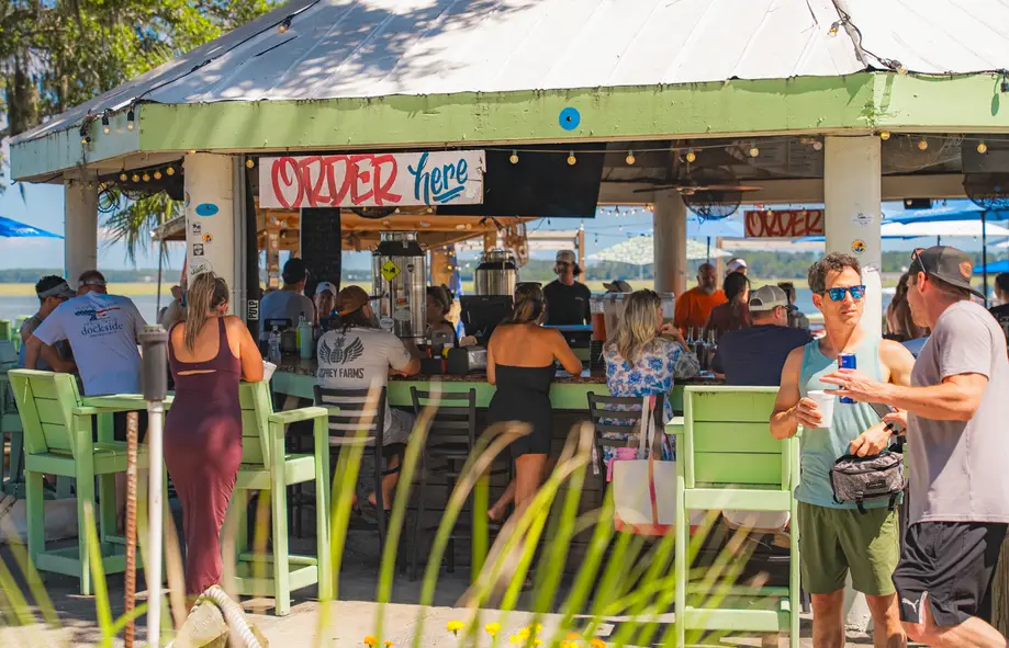 Boat, Bite, and Bar at Old Daufuskie Crab Co.