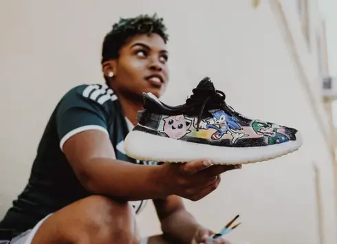 DIY Custom Sneaker Painting