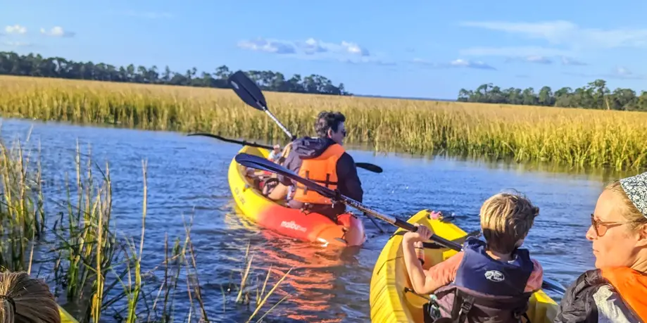 SCMEA Marsh Kayaking