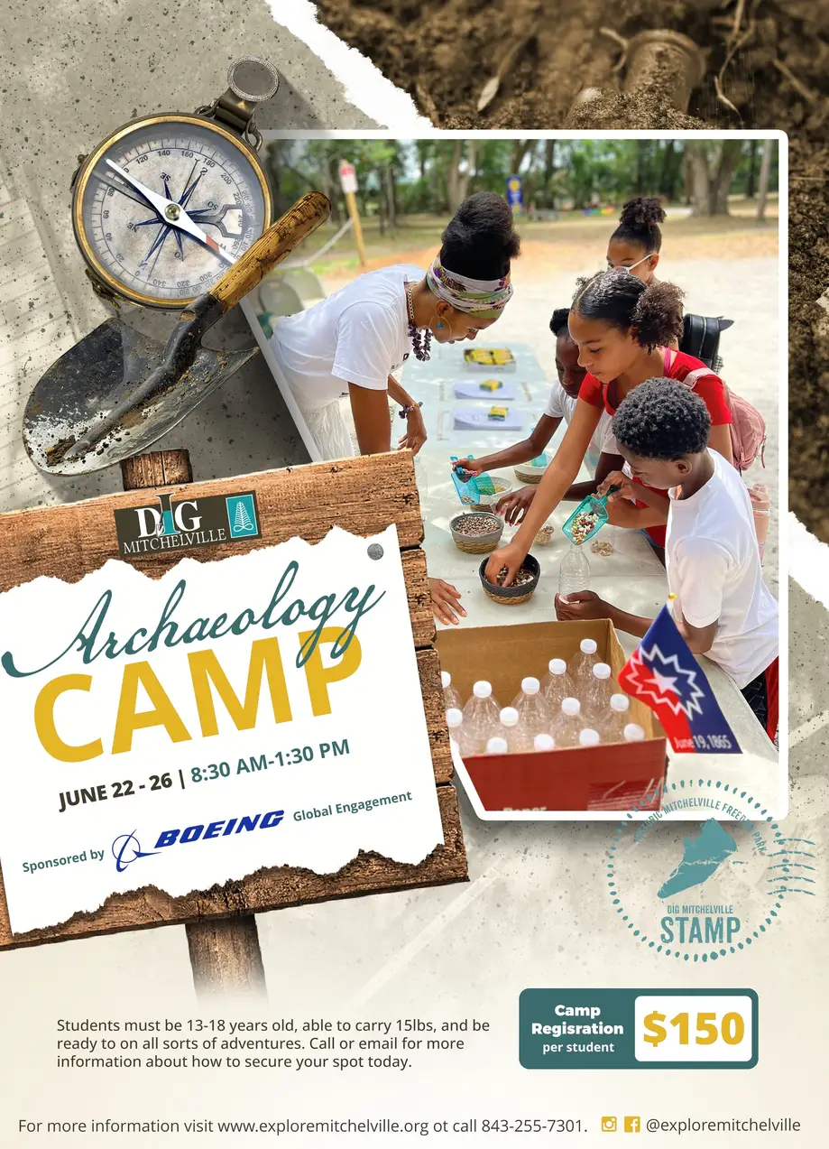 DIG Mitchelville Archaeology Camp