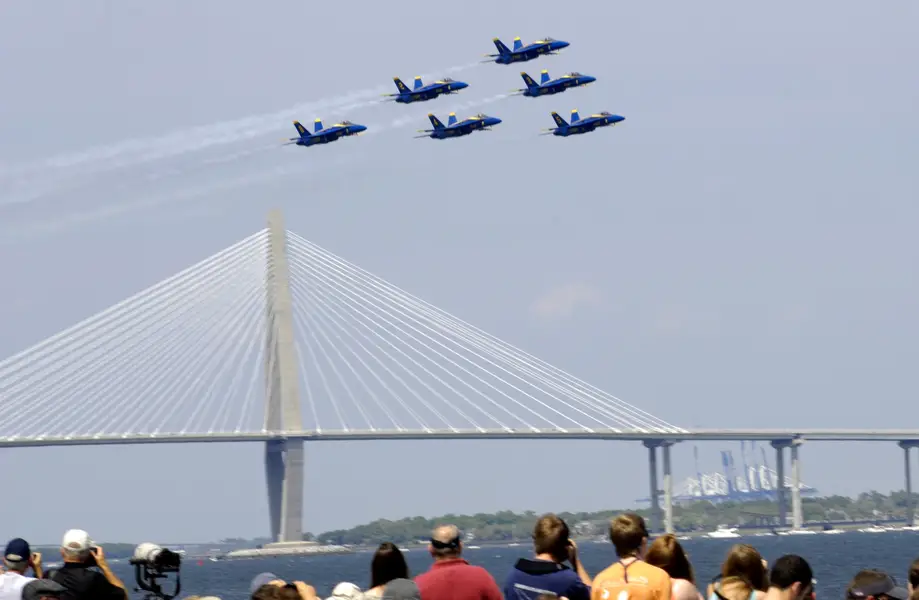 Blue Angel Airshow Harbor Cruise