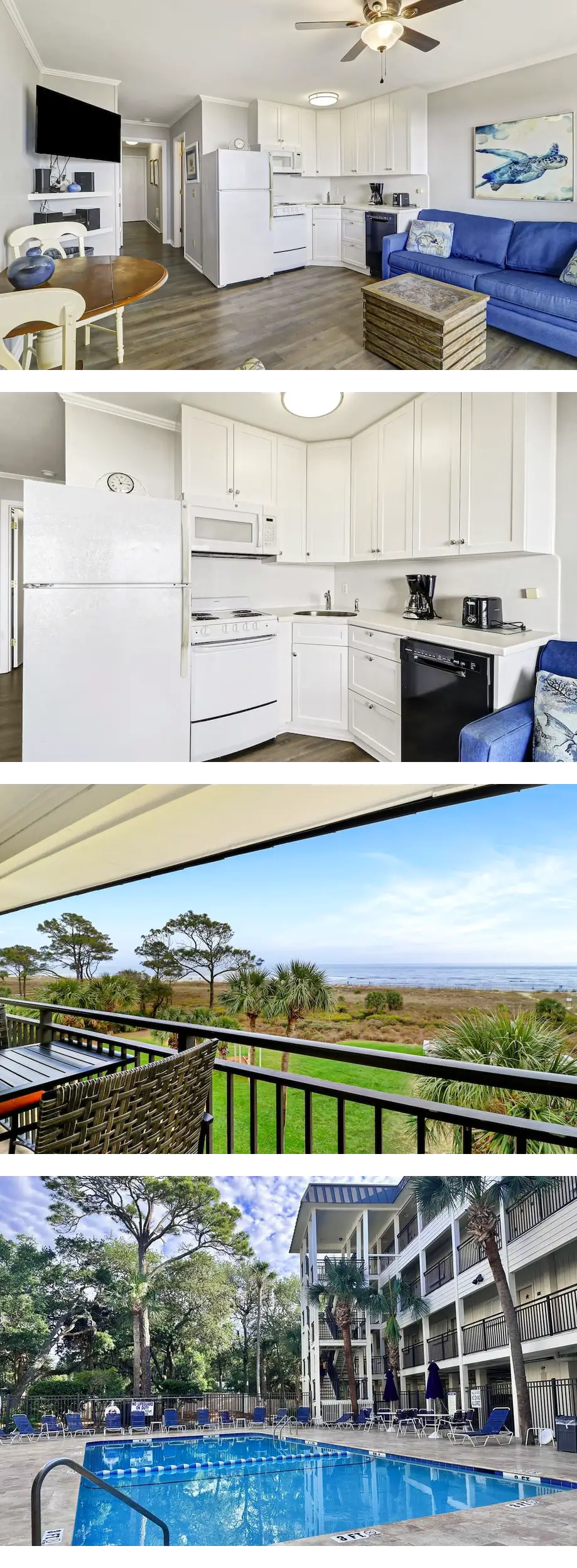 1 bedroom top floor Seaside Villa with s...