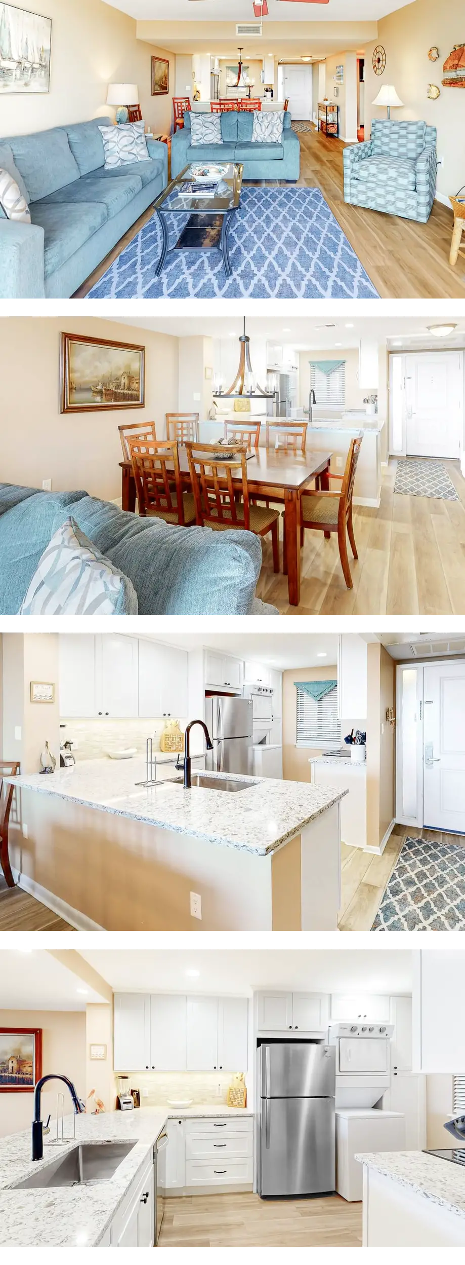 Upgraded condo on waterfront with pool, ...