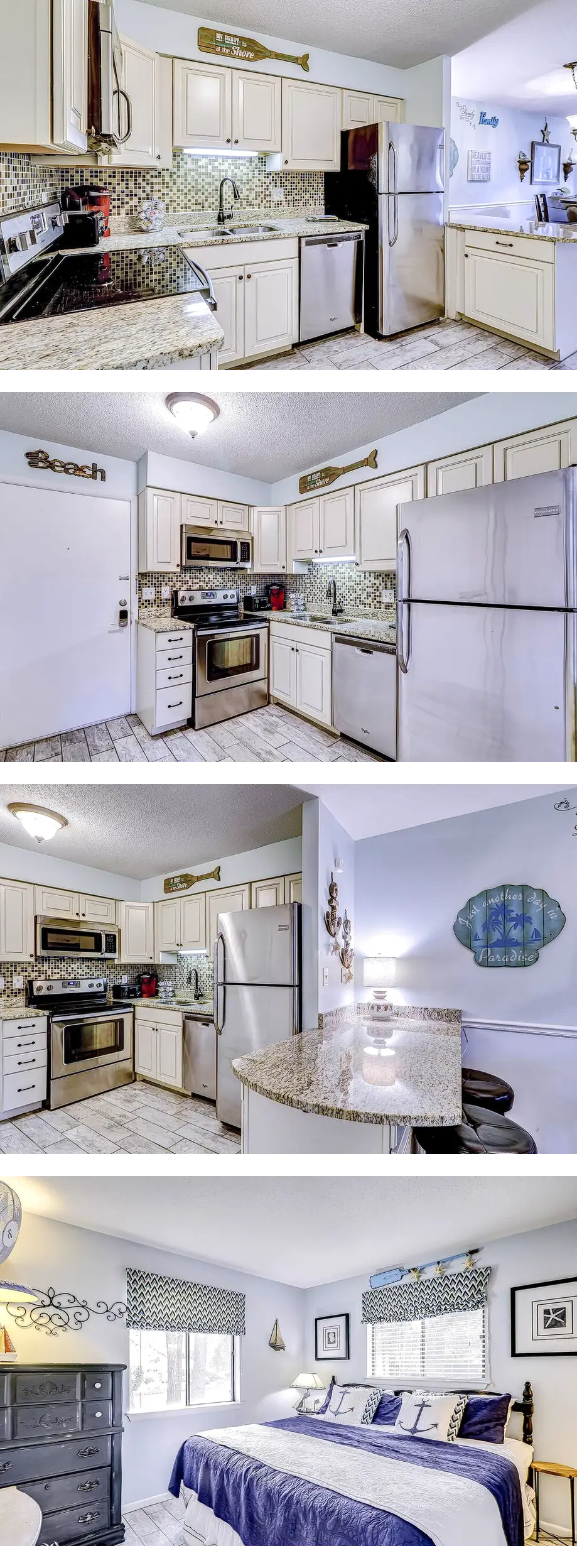 Updated island condo with two pools, ten...