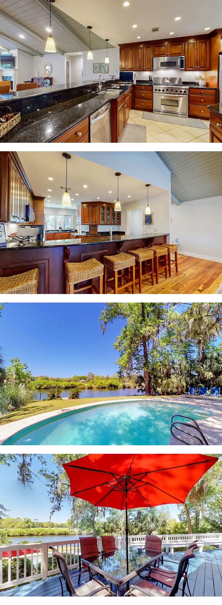 Golf course and lagoon views!