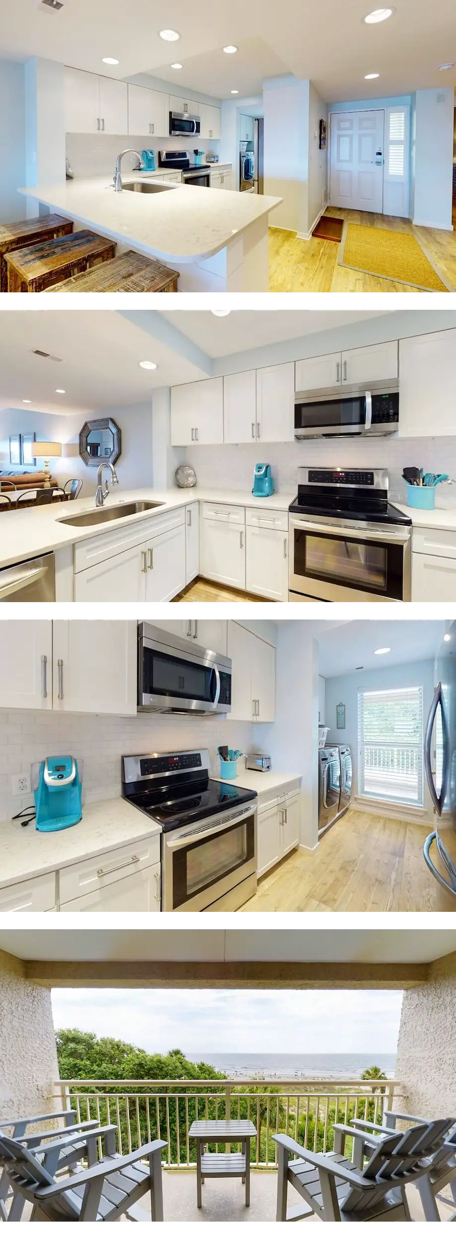 Updated Two Bedroom Fourth Floor Captain...