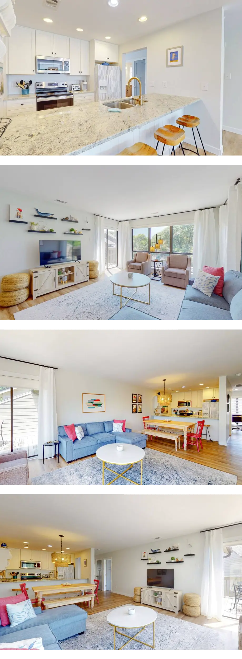 Smartly Decorated Updated Two Bedroom Vi...