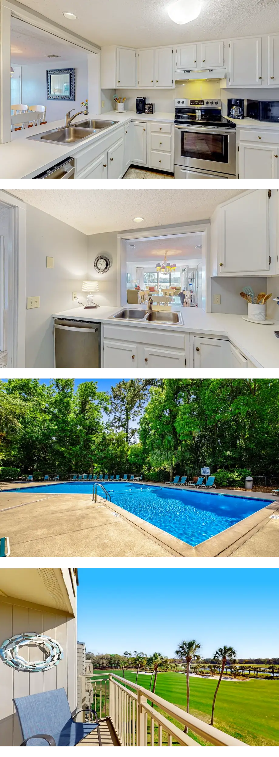 Coastal resort-style villa with pool, go...