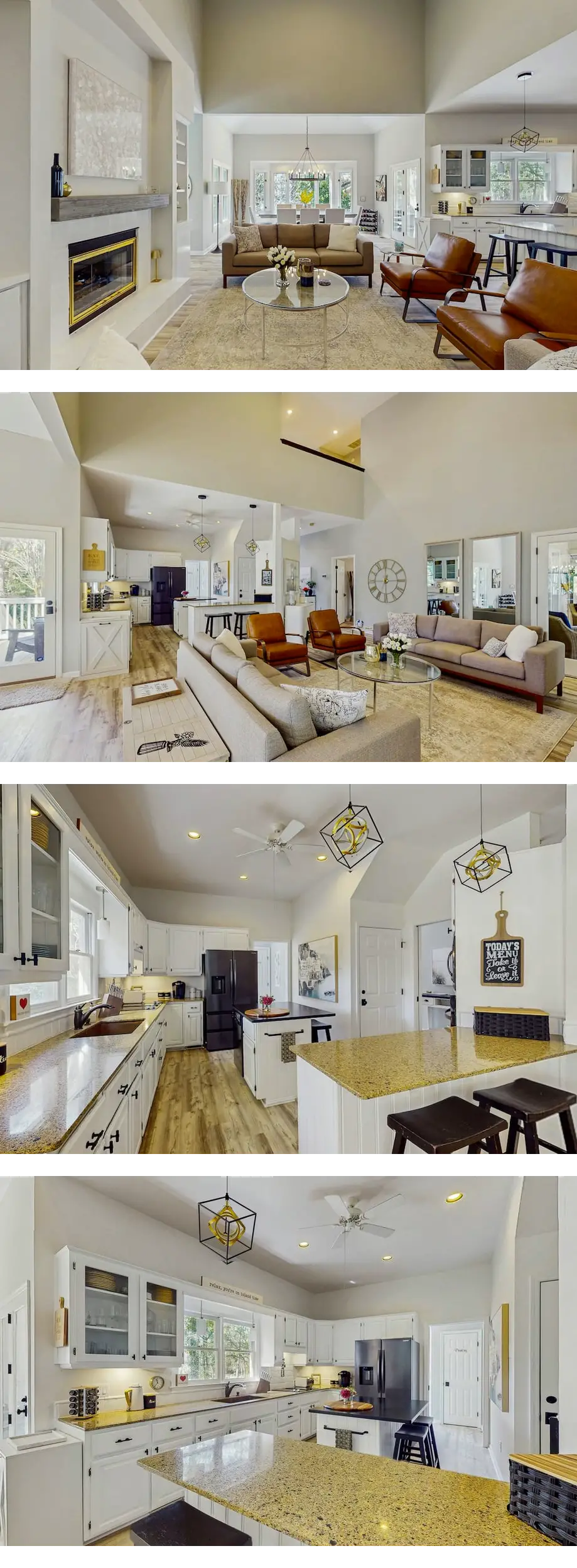 French Country home on Golf Course with ...