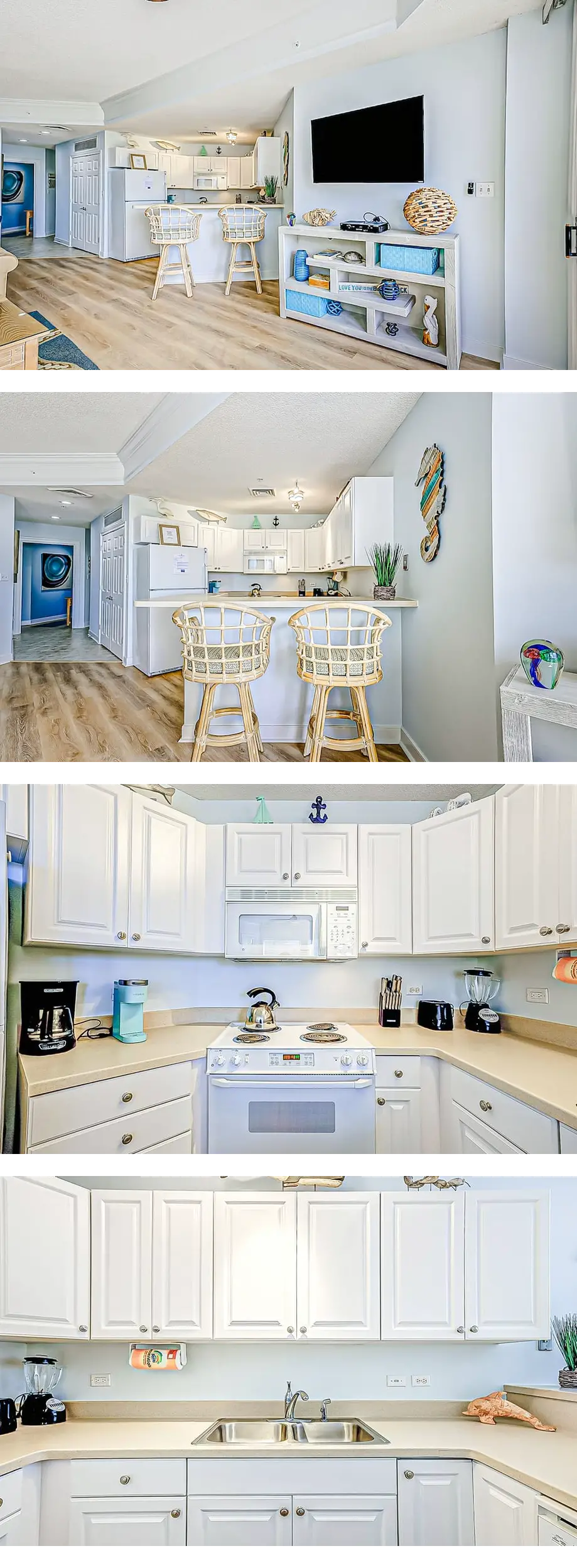 Oceanfront condo with pools, hot tubs, f...