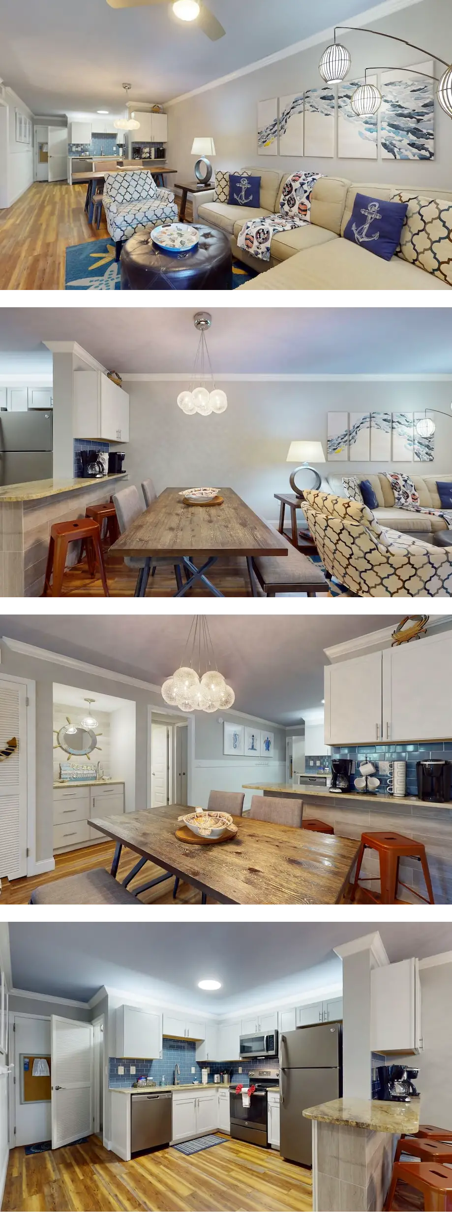 Coastal condo with indoor and outdoor po...