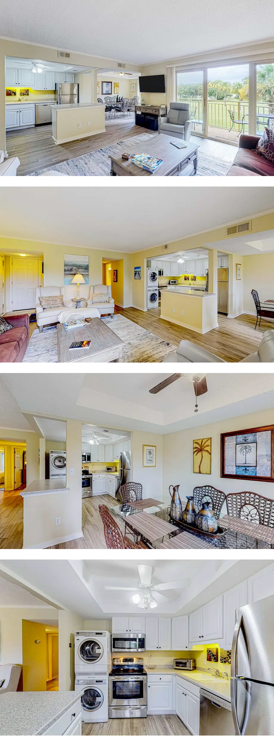 Bay view villa with balcony, AC, & W D ...