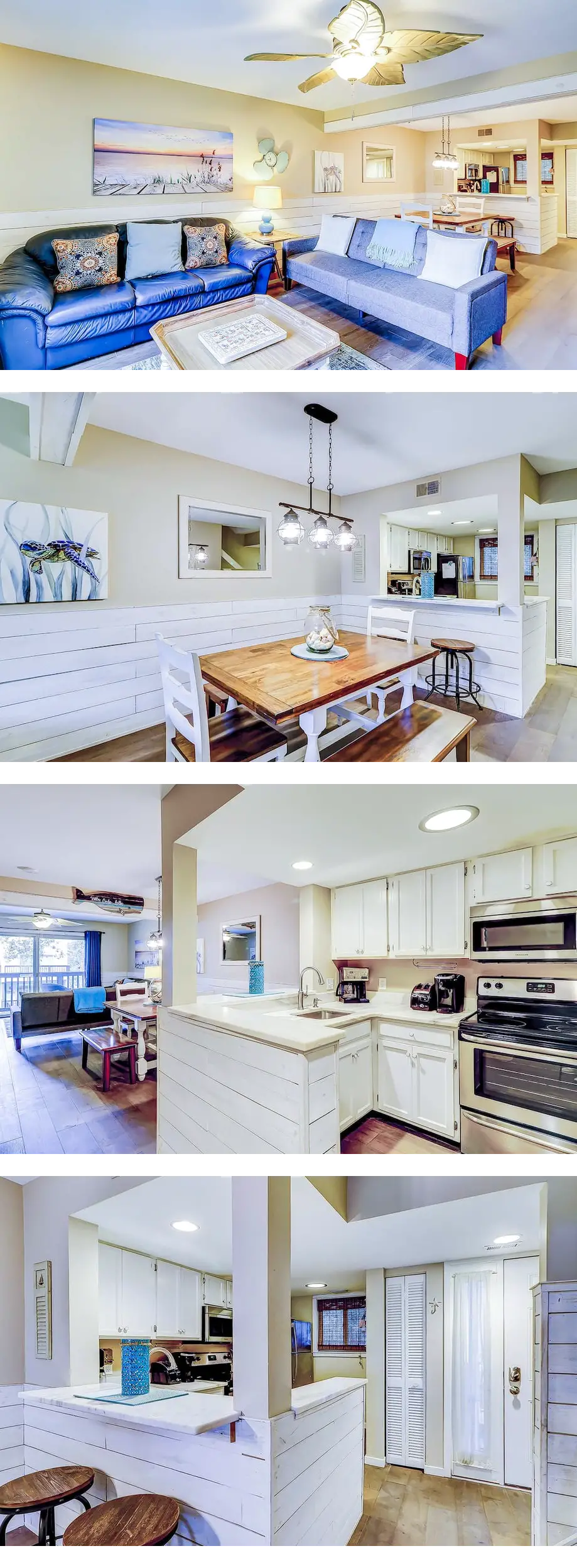 2bd 2ba Villa pool, balcony &short walk...